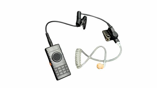 Bluetooth push to talk hörlurar med personlarm