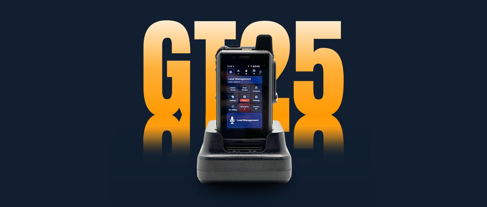 Modern 4G poc radio från GroupTalk