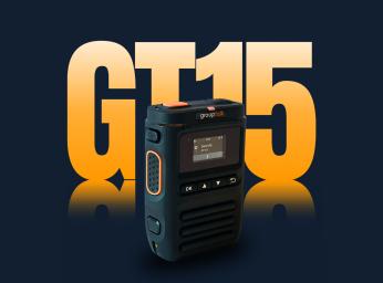 Nästa generations GT15 push to talk over cellular-radio från GroupTalk.