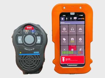 Xciel XCZ1 iPhone-skal (kompatibelt med ATEX & IECEx Zon 1) med ATEX-monofon (RSM)