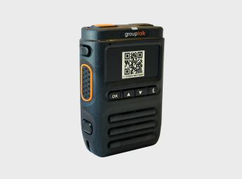 Monofon (RSM) med QR-kod för Bluetooth-parning