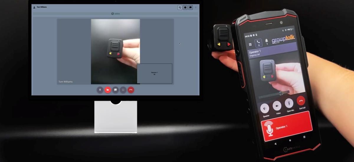 GroupTalk PTT-app streamar live-video från smartphone till PC.
