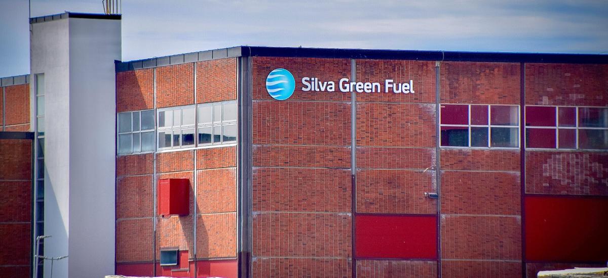 Silva Green Fuels fabrik i Norge.