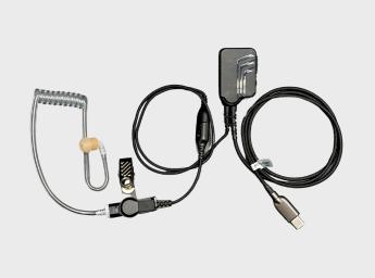 USB-C push to talk-headset