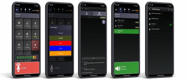 GroupTalk app för Android 5000x2150px